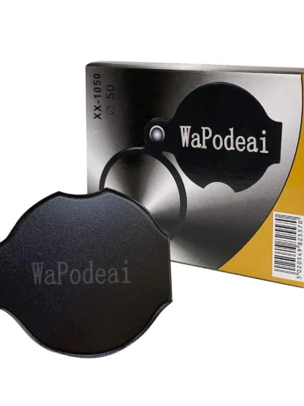 Wapodeai 2pcs 10x Small Pocket Magnify Glass, Apply to Reading, Science, Jewelry